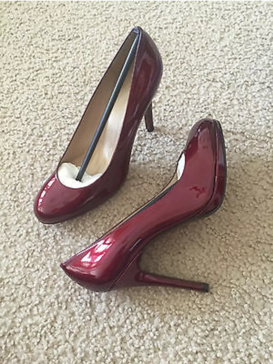 NIB Stuart Weitzman Platswoon Patent leather platform pump 7 7.5