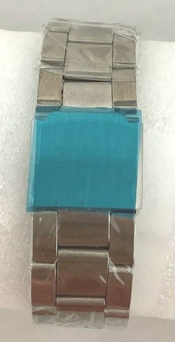 Men's Watch Yageer Silver/Blue Stainless Steel Quartz - Picture 3 of 4