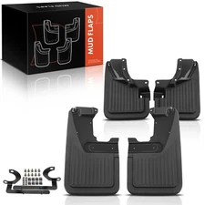 4Pcs Front & Rear Mud Flaps Splash Guards Fender for Ford Bronco 2021 2022-2024