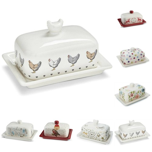 Cooksmart Butter Dish with Lid, 11CM X 17CM X12CM eBay