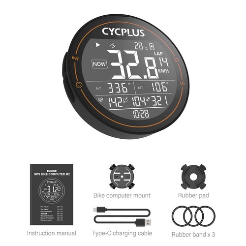 CYCPLUS M2 GPS Bicycle Computer Wireless ANT+ Bluetooth Waterproof Speedometer - Picture 16 of 21