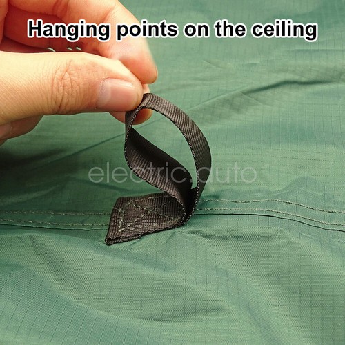 Camping Tent Tarp Shelter 3×3m/3×4m/4×4m Sun UV Shade Waterproof Hammock Cover - Picture 10 of 27