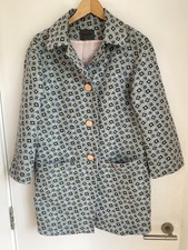 Sand Copenhagen Flower Long Jacket  Xs 6 Uk 32 Eu Scandinavian Ladies