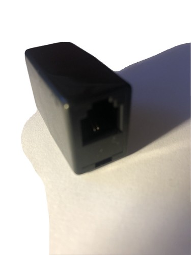 RJ11 6P2C FEMALE TO FEMALE SOCKET ADSL COUPLER BROARDBAND CABLE INLINE JOINER UK - 第 2/3 張圖片