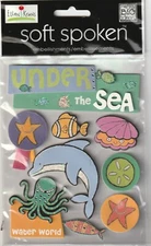 RARE! MAMBI Soft Spoken 3D UNDER THE SEA Ocean Theme 95235 Fast FREE Ship! WOW!