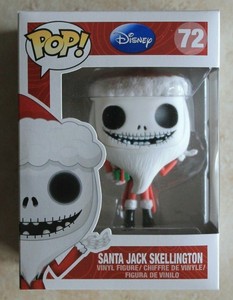 FUNKO DISNEY NIGHTMARE BEFORE CHRISTMAS SANTA JACK SKELLINGTON POP #72 | eBay
