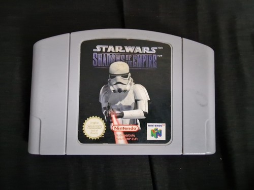 N64 Nintendo N64 STAR WARS SHADOWS OF THE EMPIRE PAL VERSION UK
