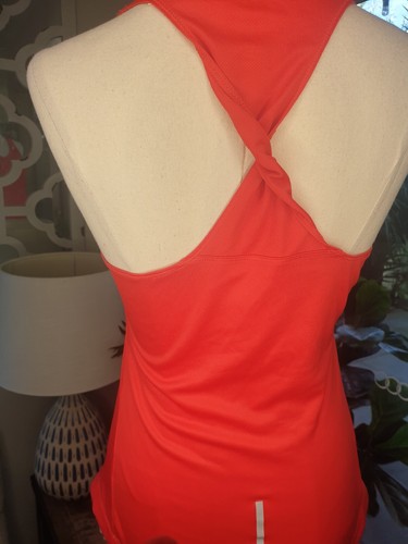 ADIDAS Size XS Red Tank Top, Twisted T-Bar, Women's Top - Picture 5 of 9