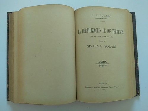 1904 La Industria Agraria+Las Leguminosas y los Cereales+Cultivo de Terrenos+... - Foto 5 di 7