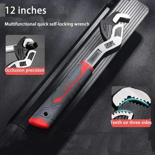 Multifunctional Self-Locking Pipe Wrench Tool, Hand Manual Tool  Wrench - Bild 10 von 15