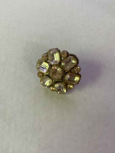 Vintage Strass Brosche Anstecknadel