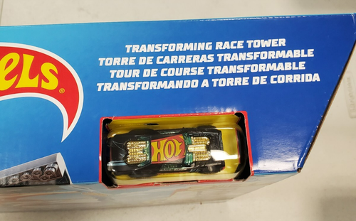 Hot Wheels City Transforming Race Tower 2 In 1 Raceway Track Set + Car 9654-F1A - Picture 6 of 6