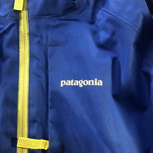 Patagonia Snow Shot H2No Winter Jacket Girl's Size Large 12 Blue - Picture 3 of 13