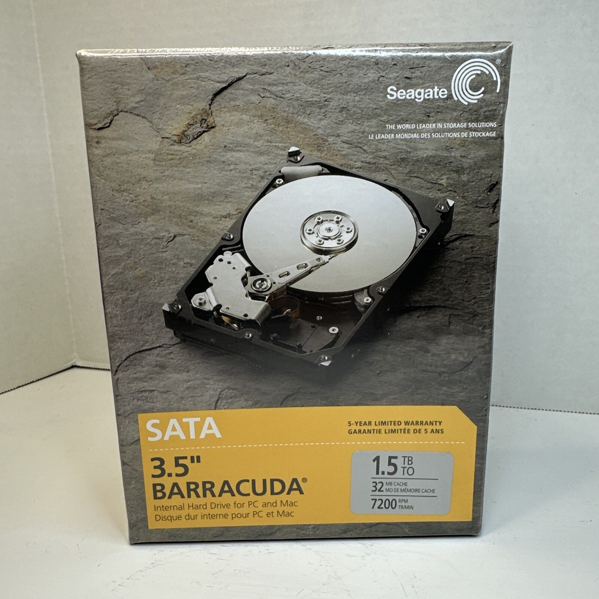 Seagate BarraCuda 5 TB内蔵ハードドライブHDD -2.5インチSATA 6 Gb/s