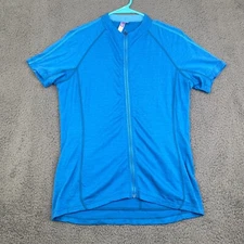 Ibex Shirt Womens XL Cycling ZQUE Wool Full Zip Pockets Trail Outdoor