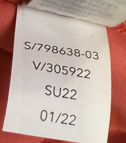 NEW ATHLETA CORAL TRANSCEND 7/8 TIGHT LEGGINGS PANTS SZ S - Imagen 7 de 7
