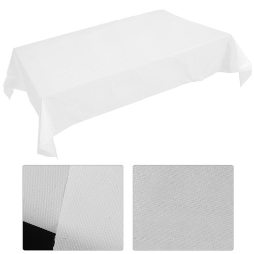 4 Pcs Birthday Party Tablecloth Plastic Cover Disposable Rectangle - Picture 8 of 12