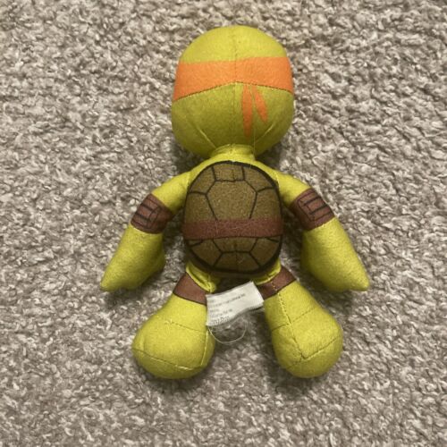 TMNT Plush Leonardo Mikey 8" Teenage Mutant Ninja Turtles Viacom Playmates 2014 - Picture 4 of 5