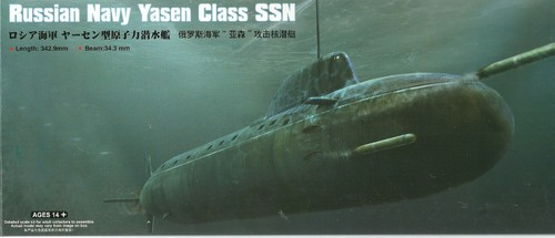 Hobby Boss 83526 Russian Navy Yasen Class SSN - U Boot - 1:350