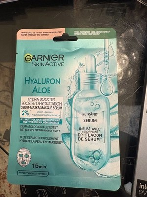 NEW Garnier SkinActive Hyaluron Aloe Sakura Sheet Mask