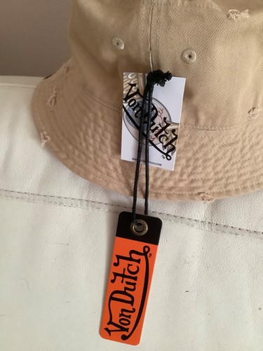 NWT Original Von Dutch  Cotton Reversible Bucket Hat One Size - Picture 8 of 8