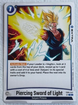 Piercing Sword of Light FB06-042 C Rivals Clash