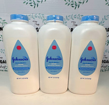 JOHNSON'S Aloe  Vitamin E Body Powder 22 oz Hypoallergenic, Sensitive Lot Of 3