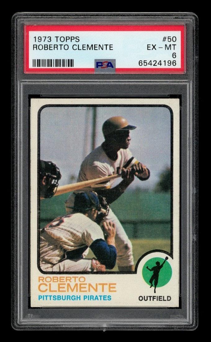 1973 Topps Set-Break # 50 Roberto Clemente PSA 6 EX-MT