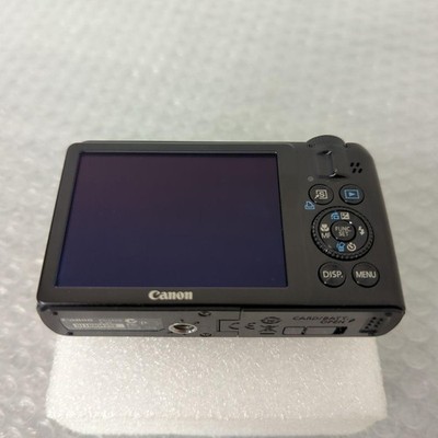 Canon PowerShot S90 Black Compact Digital Camera Tested Working