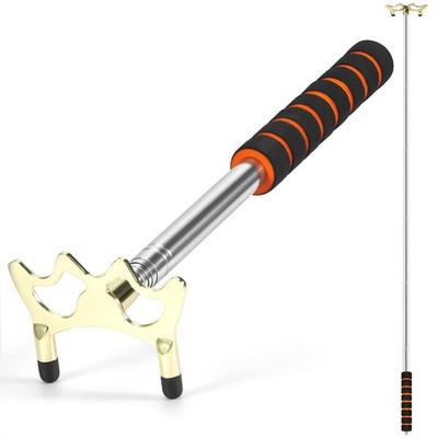 Pool Bridge Stick, Professional Retractable Pool Cue Bridge with Removable Br...