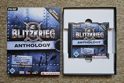 Blitzkrieg Anthology PC Spiel Big Box Sammler Vintage Retro Game