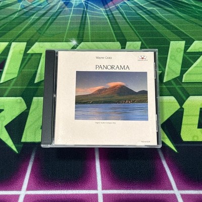 Wayne Gratz Panorama CD 1990 Narada Lotus New Age Instrumental Album Used VG