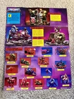 Vintage Motu Poster Checklist For Figures And Vehicles 1985 Edges Have Been Cut
