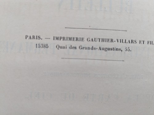 Bulletin Pour L'Execution Photographique Ciel 1892 Tome 1 FRENCH Astronomie - Picture 3 of 12