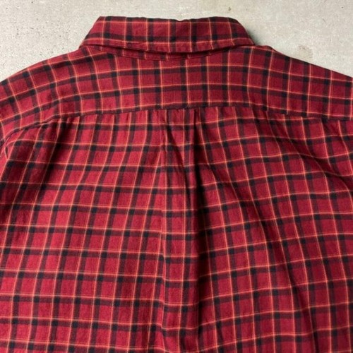 Ralph Lauren 90s Polo by Old WHITFIELD Cotton x Wool Check Shirt Used CAVE-0 - Picture 6 of 6