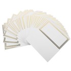 100 Pcs Blank Guest Seating Cards Wedding Name for Table Setting
