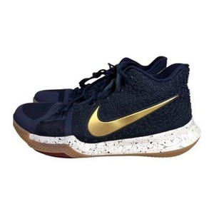 Nike Kyrie 3 Basketball Shoes Mens 8.5 Navy Blue Gold Speckled Midtop Nike Kyrie 3 Sneakers for Men | eBay main image 3