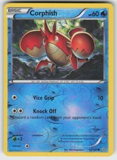 Corphish Reverse Holo Common XY - Primal Clash 42/160 Pokemon