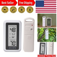 High Accuracy Wireless Indoor/Outdoor Digital Thermometer with LCD Display - ...