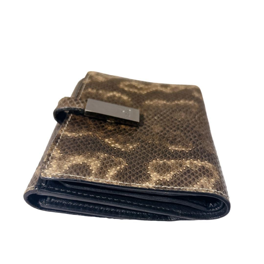 GUCCI Bifold Wallet Python Luxury Compact - image 10