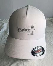 Spyglass Hill Travis Mathew Golf Pebble Beach S-M Flex-Fit Cap Fitted New w/ Tag