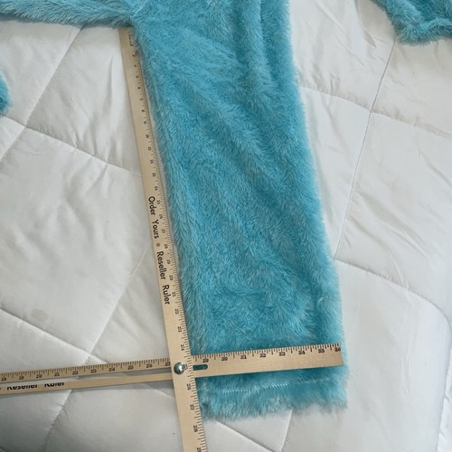 Cuidado Oso a la hora de acostarse Oso Adulto Disfraz Peluche Peludo Mono Completo Halloween Para Hombres S - Imagen 14 de 16