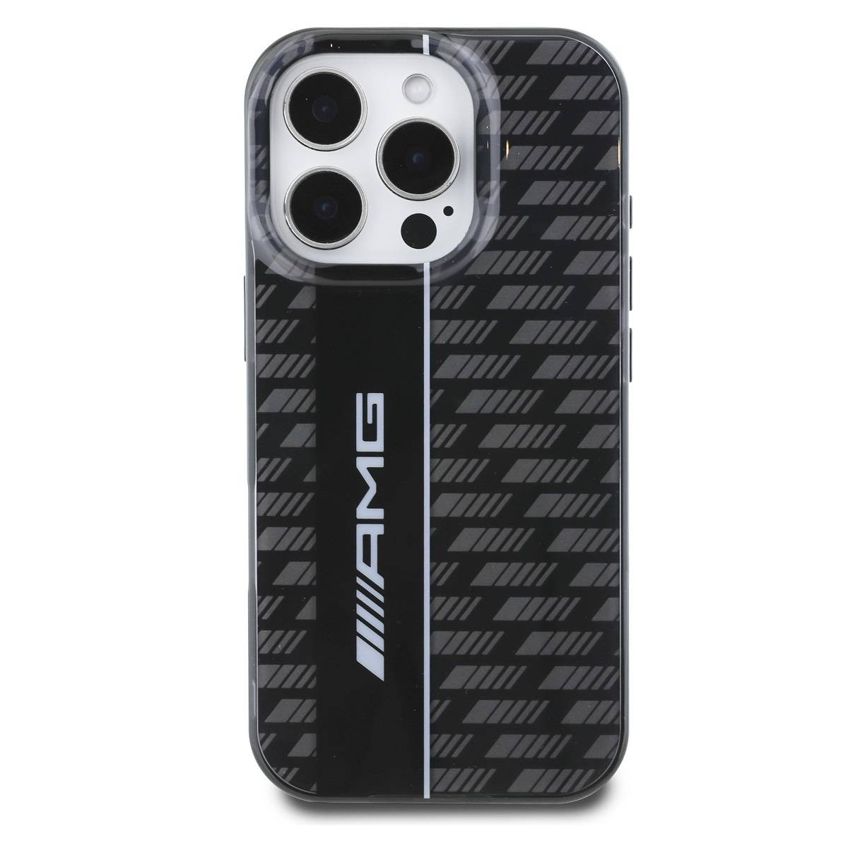 Coque iPhone 16 Pro Max Mercedes AMG carbone pour le quotidien