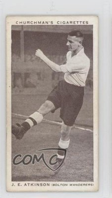 1939 Churchman's Association Footballers Series 2 Tobacco J E Atkinson #3 19rf