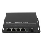 SFP Fiber Media Converter 1 Optical Port 4 Electrical Port Up To 120km RJ45 P AU