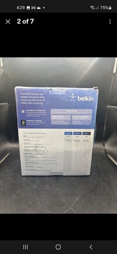 Belkin N450 450 Mbps 4-Port Gigabit Wireless N Router (F9K1003) - Picture 2 of 7