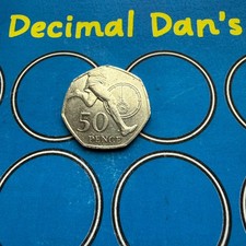 2004 Commemorative 50p Coin - Four Minute Mile  - Roger Bannister - Circ. Cond.