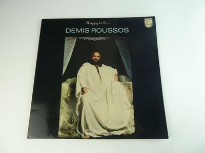 Demis Roussos Happy To Be LP Vinyl Philips 33 1/3 Stereo Gatefold Album Vintage