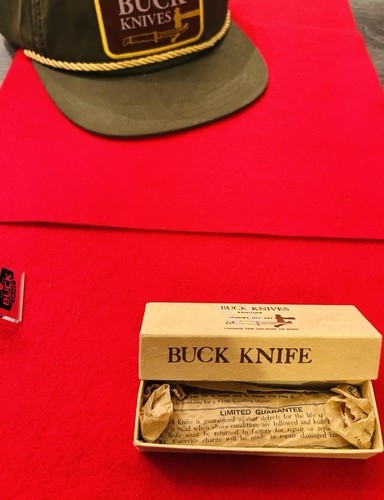 BUCK USA 501 ESQUIRE NIB MICARTA SCALES NOS. PRE 86 VINTAGE. COMPLETE. - Picture 9 of 23