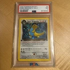 2000 POKEMON Team Rocket 1st ED Dark Dragonite #5/82 HOLO Rare PSA 7 Mint! 🔥💎